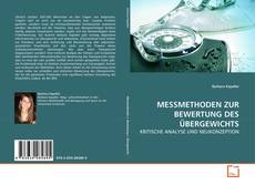 Couverture de MESSMETHODEN ZUR BEWERTUNG DES ÜBERGEWICHTS