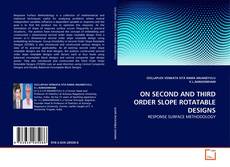 Couverture de ON SECOND AND THIRD ORDER SLOPE ROTATABLE DESIGNS
