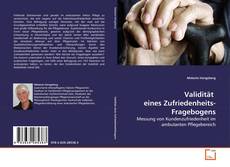Couverture de Validität  eines Zufriedenheits- Fragebogens