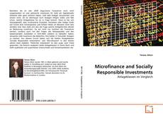 Capa do livro de Microfinance and Socially Responsible Investments 
