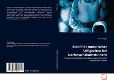 Stabilität motorischer Fähigkeiten bei Nachwuchskunstturnern kitap kapağı