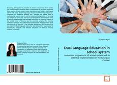Copertina di Dual Language Education in school system