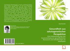 Couverture de Gesundheit aus salutogenetischer Perspektive