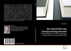 Couverture de Die Geschichte des Literaturverlags Droschl