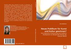Copertina di Neues Publikum für Kunst und Kultur gewinnen?