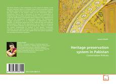 Couverture de Heritage preservation system in Pakistan