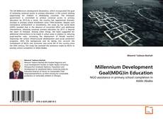 Millennium Development Goal(MDG)in Education kitap kapağı