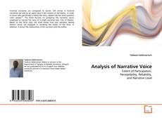 Copertina di Analysis of Narrative Voice