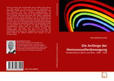 Copertina di Die Anfänge der Homosexuellenbewegung