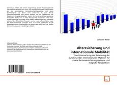 Buchcover von Alterssicherung und internationale Mobilität