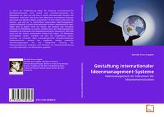 Copertina di Gestaltung internationaler Ideenmanagement-Systeme
