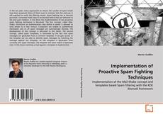 Couverture de Implementation of Proactive Spam Fighting Techniques