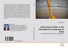 Buchcover von International NGOs in the Development Landscape of India