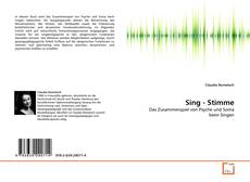 Copertina di Sing - Stimme