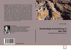 Couverture de Nachhaltige Entwicklung in den USA