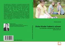 Couverture de Dicke Kinder haben's schwer