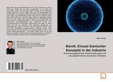 Buchcover von Bionik: Einsatz bionischer Konzepte in der Industrie