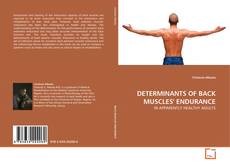 Buchcover von DETERMINANTS OF BACK MUSCLES' ENDURANCE