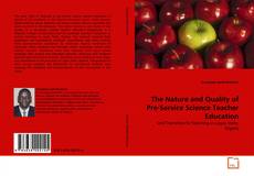 Couverture de The Nature and Quality of Pre-Service Science Teacher Education