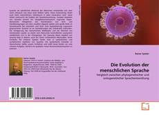 Couverture de Die Evolution der menschlichen Sprache