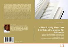 Buchcover von A critical study of the CPD Orientation Programme for Educators