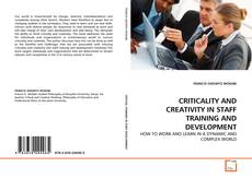 Copertina di CRITICALITY AND CREATIVITY IN STAFF TRAINING AND DEVELOPMENT
