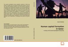 Couverture de Human capital Formation in Qatar: