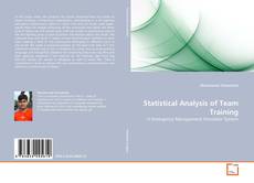 Capa do livro de Statistical Analysis of Team Training 