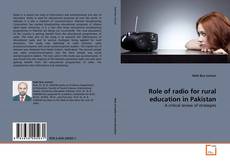 Couverture de Role of radio for rural education in Pakistan