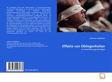 Couverture de Effekte von Obliegenheiten