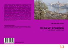 Buchcover von FREQUENCY ESTIMATION