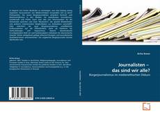 Buchcover von Journalisten –  das sind wir alle?