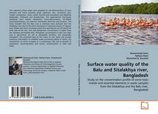 Buchcover von Surface water quality of the Balu and Sitalakhya river, Bangladesh