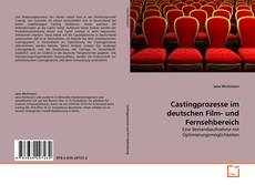 Bookcover of Castingprozesse im deutschen Film- und Fernsehbereich