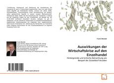Buchcover von Auswirkungen der Wirtschaftskrise auf den Einzelhandel