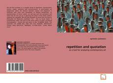Couverture de repetition and quotation