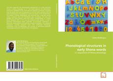 Buchcover von Phonological structures in early Shona words