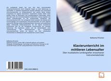 Buchcover von Klavierunterricht im mittleren Lebensalter