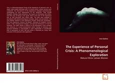 Portada del libro de The Experience of Personal Crisis: A Phenomenological Exploration