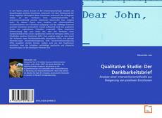 Buchcover von Qualitative Studie: Der Dankbarkeitsbrief