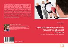 Buchcover von New Mathematical Methods for Analyzing Political Discourse