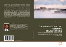 Buchcover von FACTORS AFFECTING EFL LISTENING COMPREHENSION