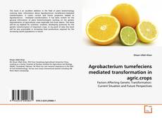 Copertina di Agrobacterium tumefeciens mediated transformation in agric.crops