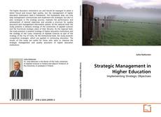 Couverture de Strategic Management in Higher Education