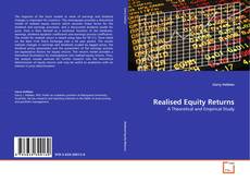 Couverture de Realised Equity Returns