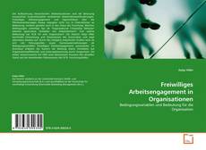 Freiwilliges Arbeitsengagement in Organisationen kitap kapağı