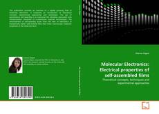 Couverture de Molecular Electronics: Electrical properties of self-assembled films