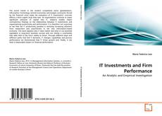 Buchcover von IT Investments and Firm Performance