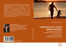 Couverture de LEBENSQUALITÄT UNTER IMMUNTHERAPIE