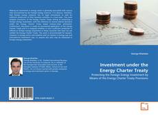 Capa do livro de Investment under the Energy Charter Treaty 